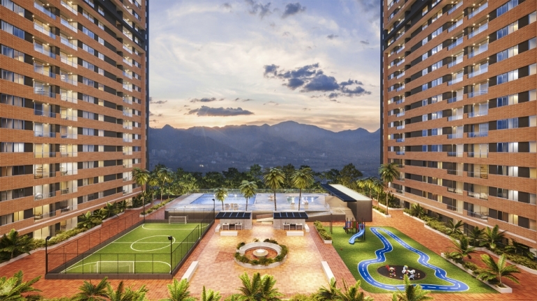 Apartamento en Ciudad Coltejer, Itagüí