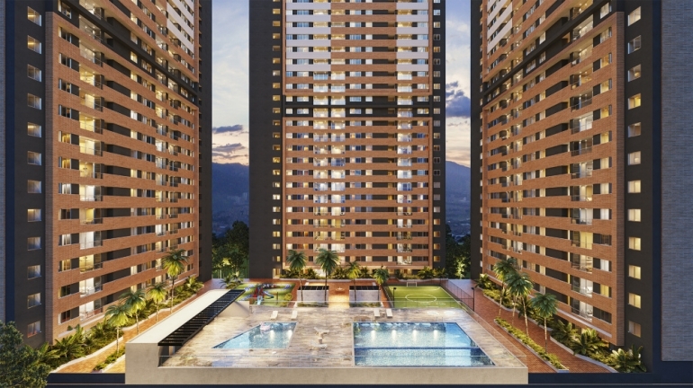Apartamento en Ciudad Coltejer, Itagüí